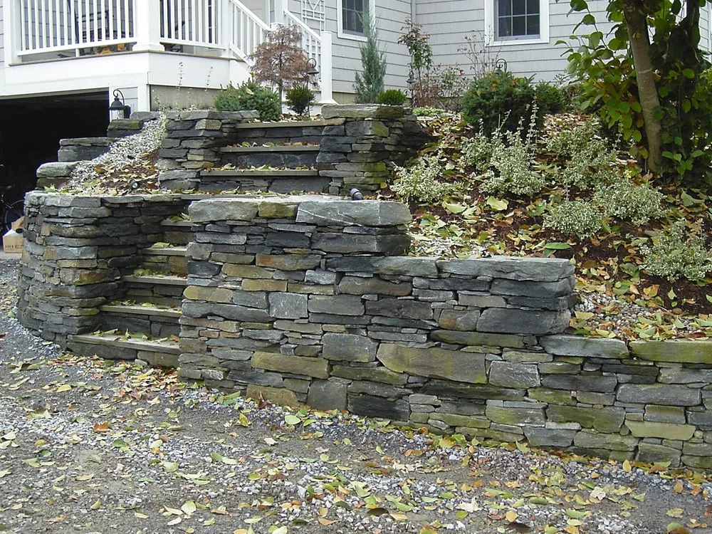 Custom garden landscaping in Richmond, VT - Morning Dew Landscaping & Stonework