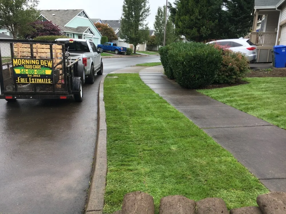 Custom landscape design in Sandy, OR - Morning Dew Yard Care