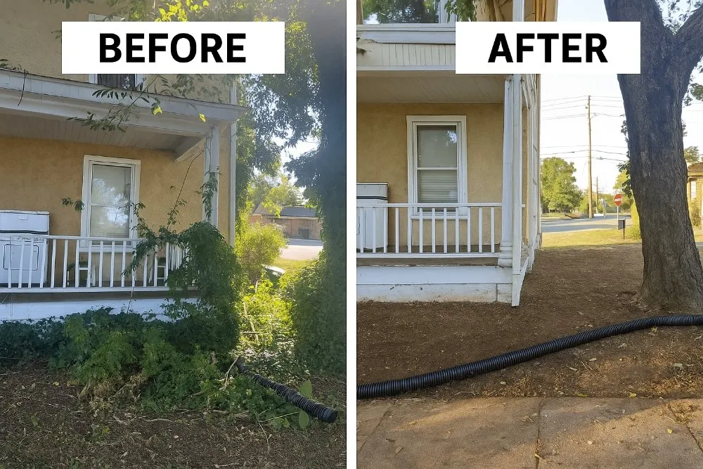 Custom yard maintenance for beautiful yards in Culpeper, VA by Morning Glory Girls