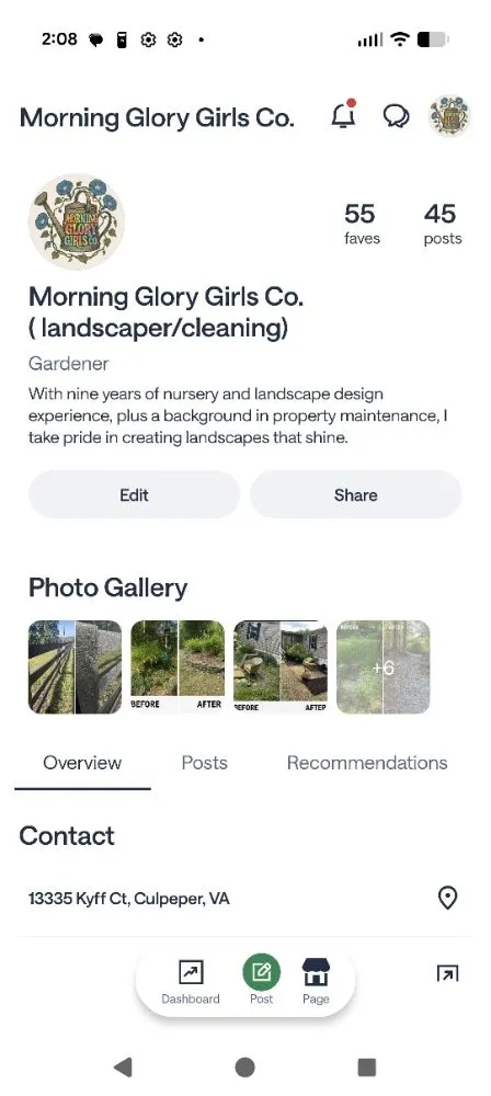 Affordable landscaping services with custom design across Culpeper, VA - Morning Glory Girls