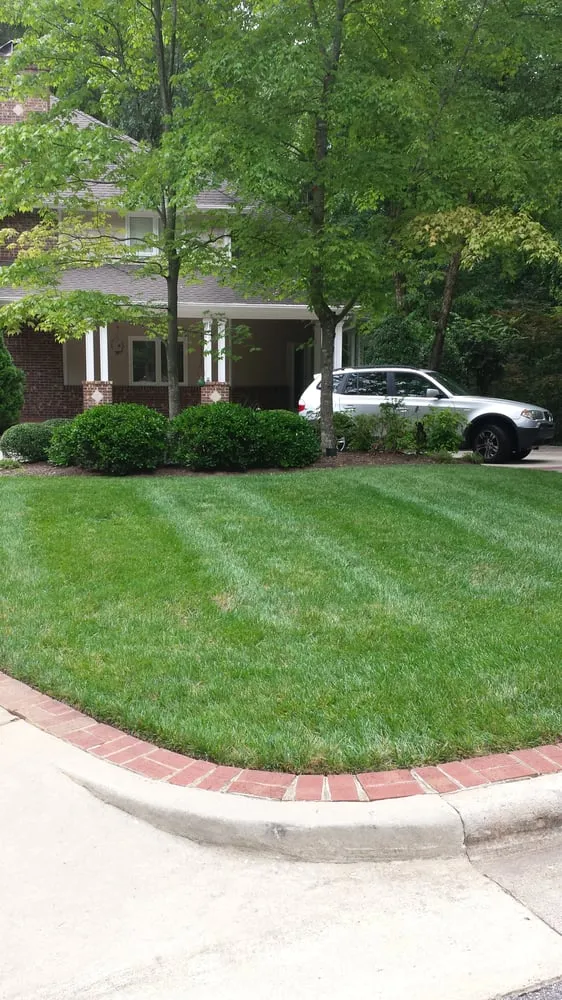 Affordable lawn mowing service in Knightdale, NC by Morning Irrigation And Landscaping