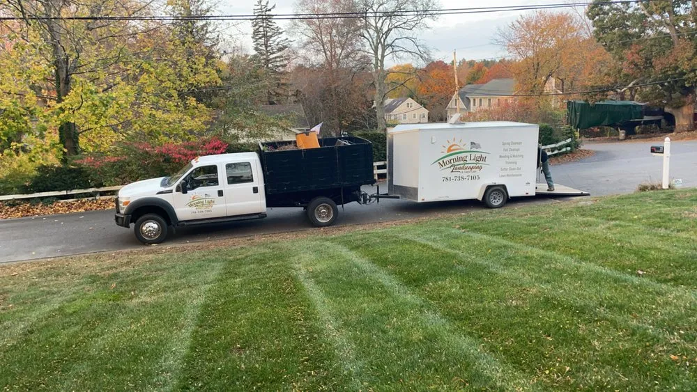 Affordable yard maintenance in Hull, MA by Morning Light Landscaping