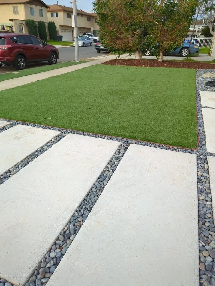 Custom outdoor landscaping for homes in Orange, CA by Morningsky Landscaping