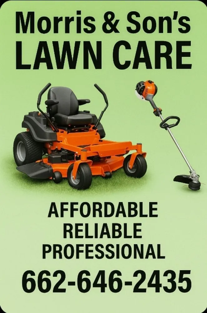 Reliable outdoor landscaping near you across Amory, MS - Morris & Son's Lawn Care Service