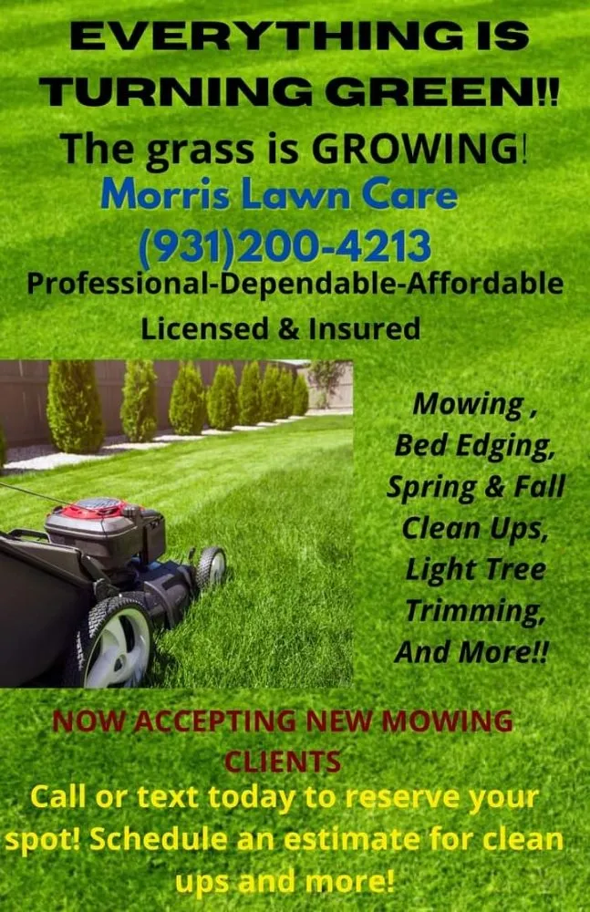 Reliable lawn mowing service for residential properties across Crossville, TN - Morris Lawn Care