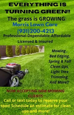 Morris Lawn Care Logo