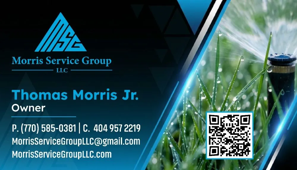 Custom landscape installation in Lithonia, GA - Morris Service Group