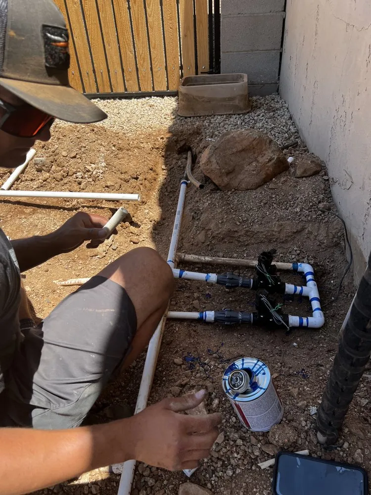 Trusted outdoor landscaping in New River, AZ by Morrison Landscape and Construction