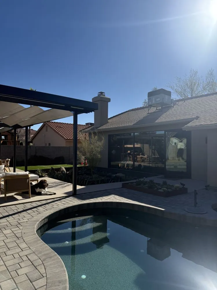 Custom landscape design for residential properties across New River, AZ - Morrison Landscape and Construction