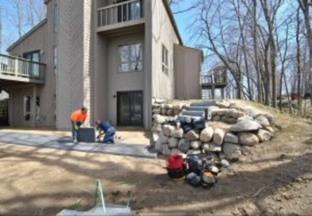 Affordable landscape design for beautiful yards in Fowlerville, MI by Morrison Property Maintenance & Landscape Group