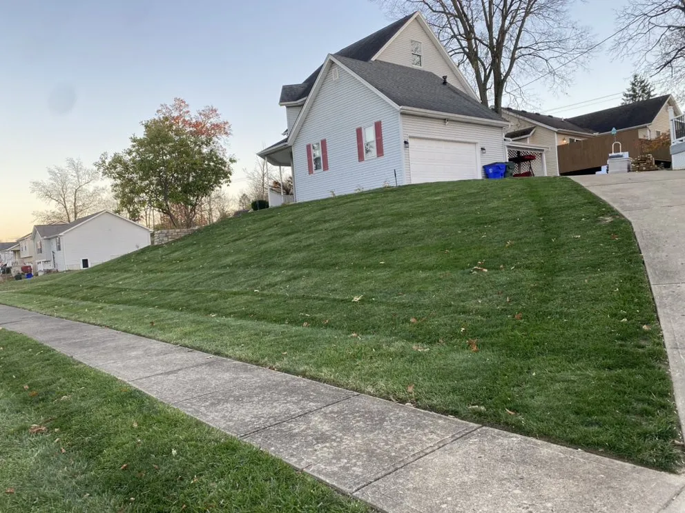 Custom residential landscaping with custom design in Hamilton, OH by Morse Lawn & Landscape