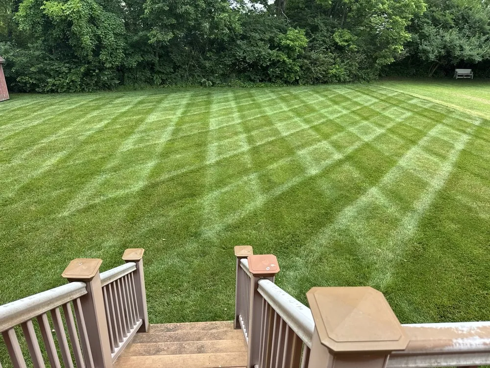 Top-rated landscape installation with custom design in Hamilton, OH by Morse Lawn & Landscape