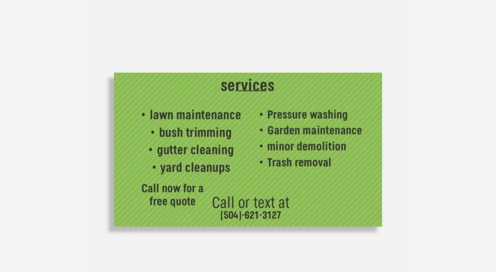 Reliable yard maintenance for homes in Kenner, LA by Morter Landscaping