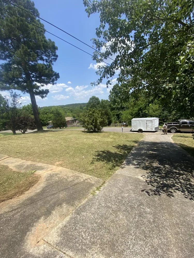 Professional residential landscaping with custom design in Birmingham, AL by Morton And Woods Lawn Care