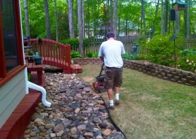 Affordable lawn mowing service for outdoor upgrades across Fayetteville, GA - Morton's Lawn Service