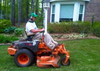 Professional lawn care service with custom design in Fayetteville, GA by Morton's Lawn Service