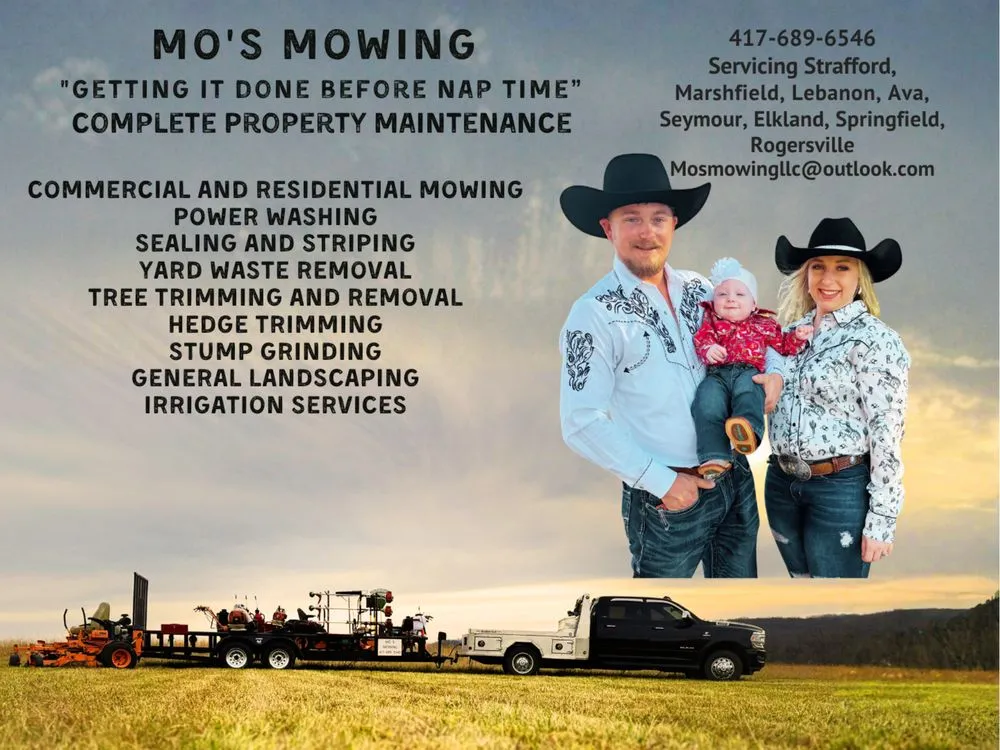 Reliable landscape design for year-round maintenance across Seymour, MO - MO’s Mowing