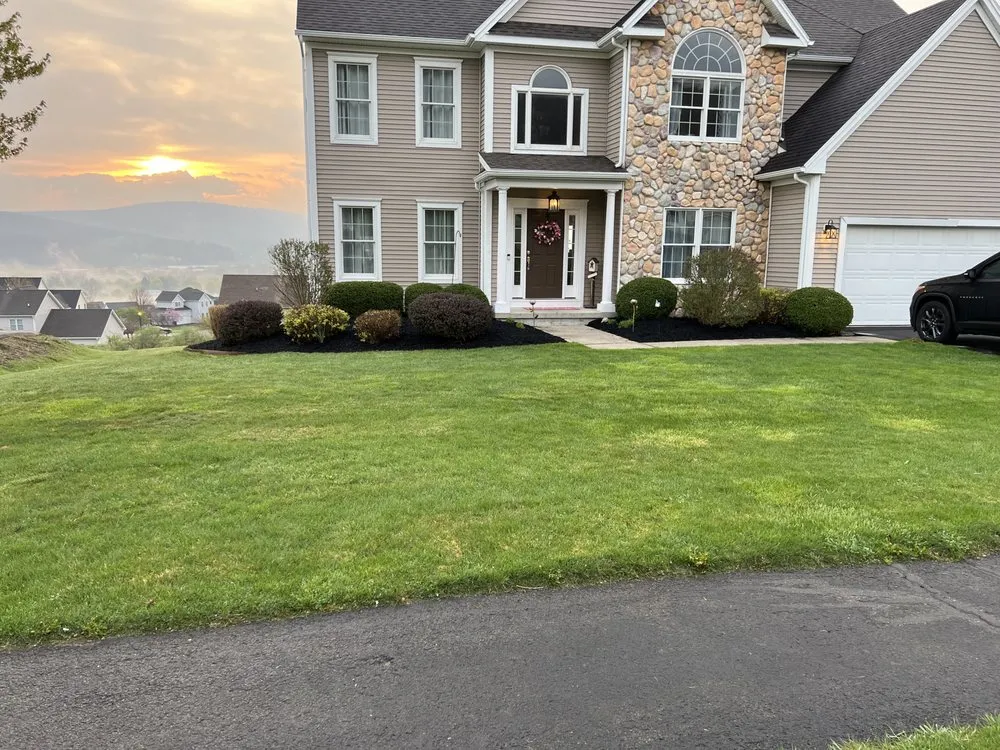 Local garden landscaping for beautiful yards in Corning, NY by Mosaic Management Services