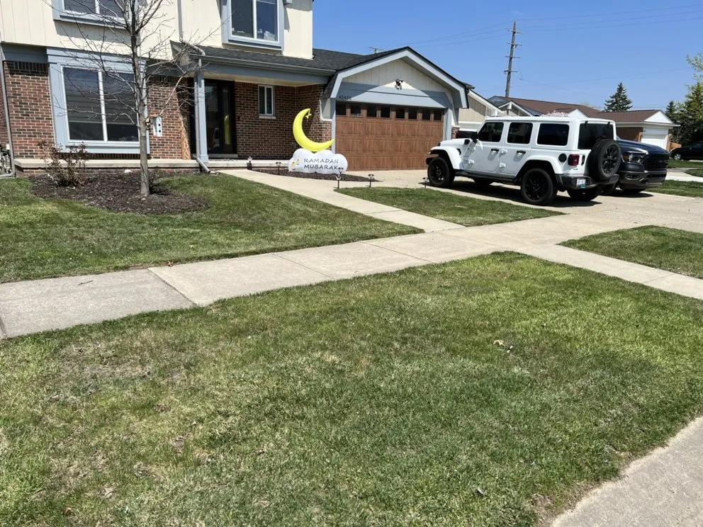 Professional outdoor landscaping for homes in Canton, MI by Mosaic Property Management Solutions