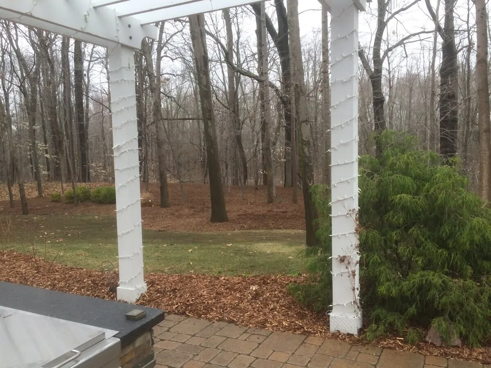 Custom outdoor landscaping for year-round maintenance in Benton Harbor, MI by Mosaic Property Services