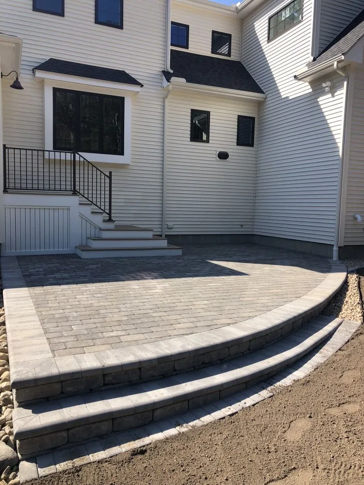 Local lawn care service in Bellingham, MA by Mosaic Rock Landscaping