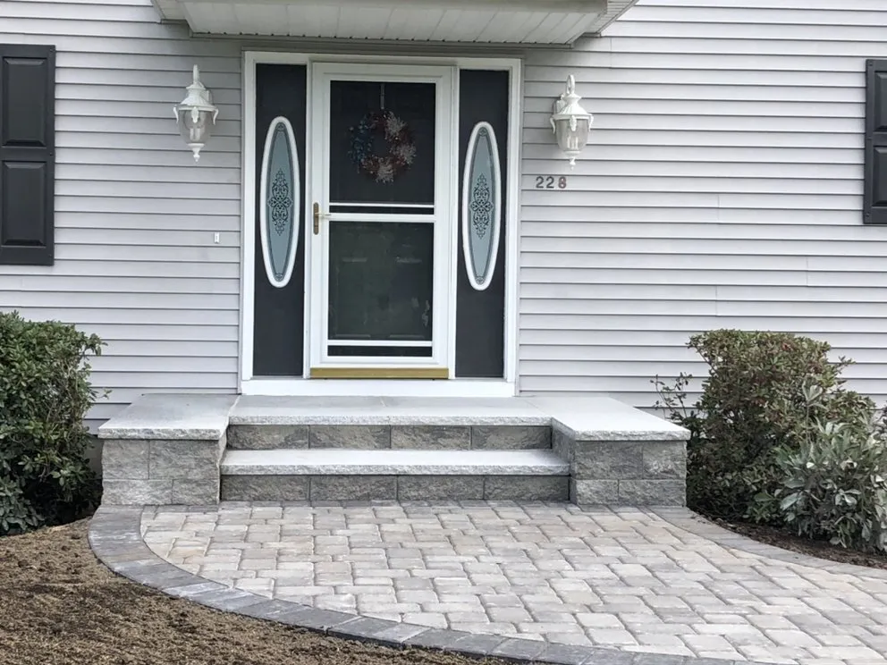 Affordable garden landscaping near you in Bellingham, MA by Mosaic Rock Landscaping