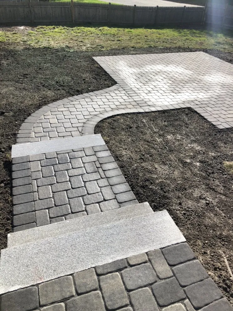 Expert landscape design in Bellingham, MA by Mosaic Rock Landscaping
