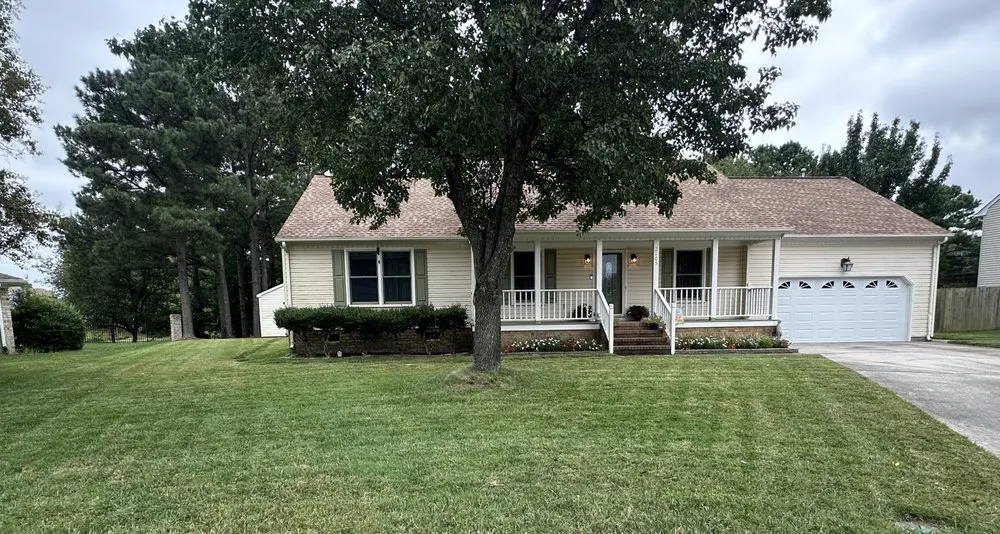 Expert yard cleanup service for beautiful yards in Newport News, VA by Moseleys Lawn Care