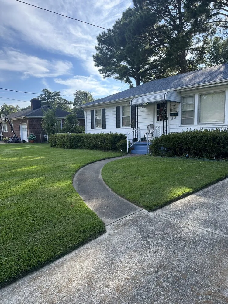 Expert lawn mowing service in Newport News, VA by Moseleys Lawn Care