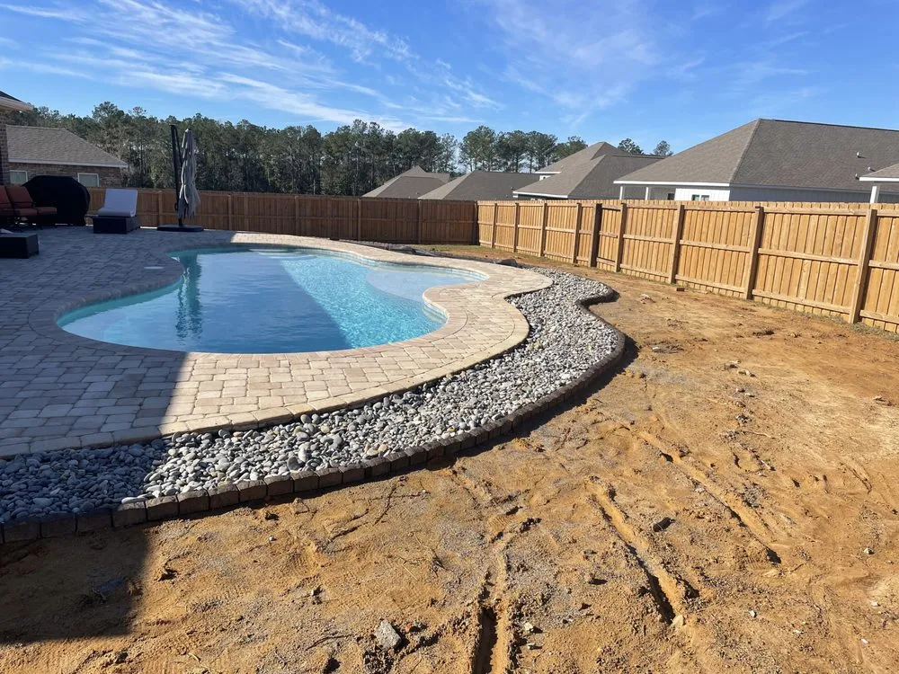 Expert landscape design for homes in Spanish Fort, AL by Moseley’s Lawn Care