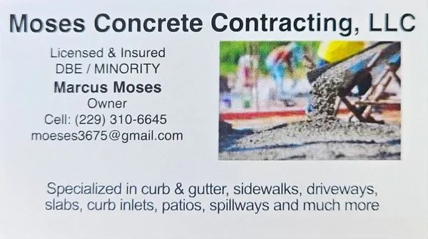 Moses Concrete Contracting Logo