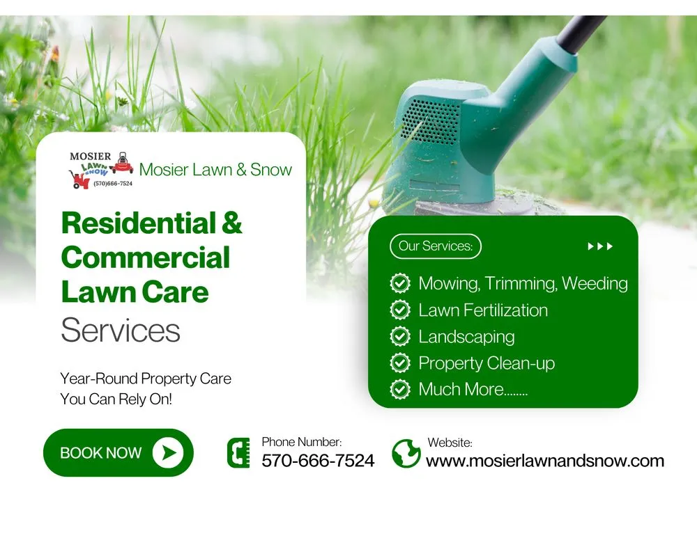 Professional garden landscaping experts serving Cogan Station, PA - Mosier Lawn & Snow