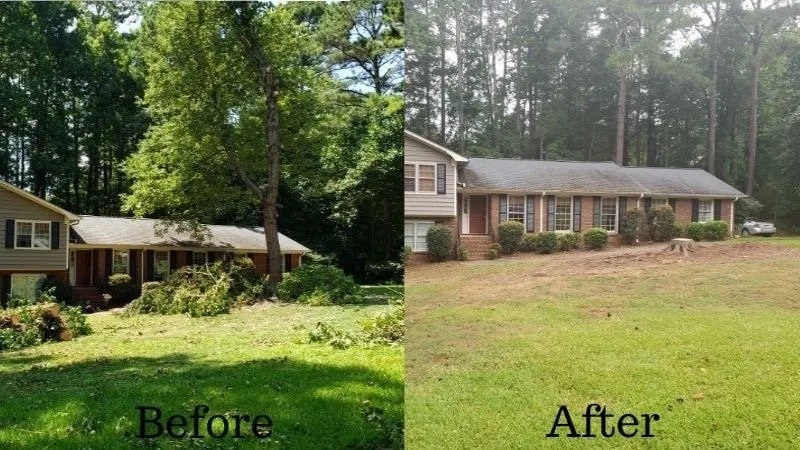 Custom outdoor landscaping in Asheville, NC by Moss Landscaping