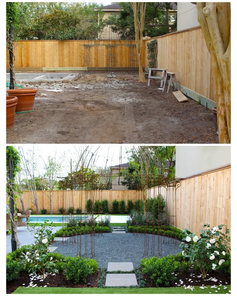 Affordable yard cleanup service for residential properties in Houston, TX by Moss Landscaping