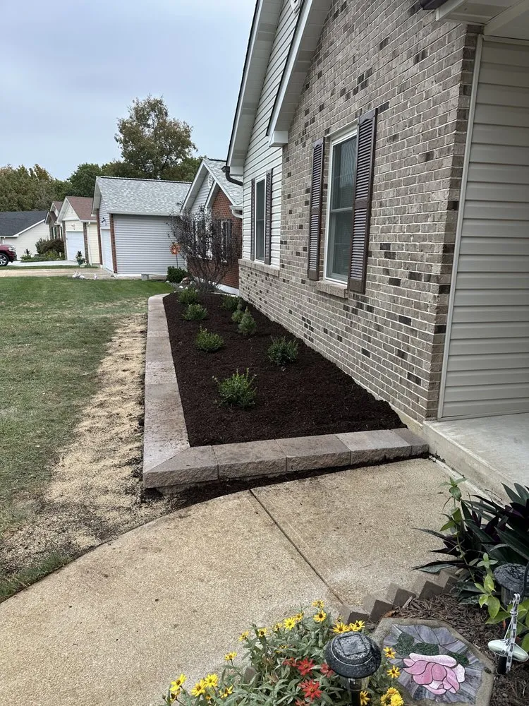 Professional landscaping services in Barnhart, MO by Moss Lawn Care