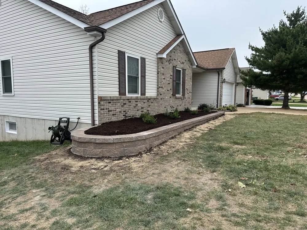 Professional landscape design in Barnhart, MO by Moss Lawn Care
