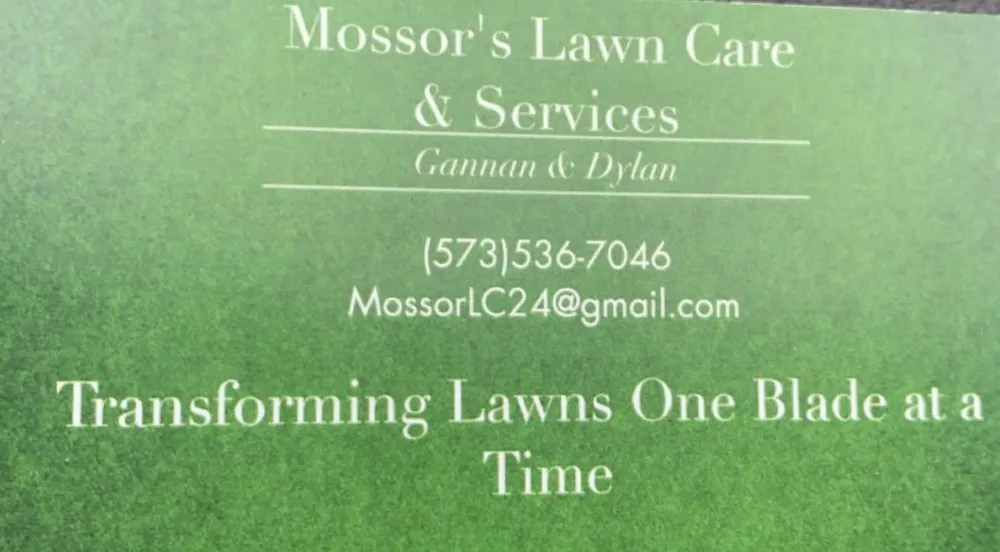 Reliable lawn mowing service in Jefferson City, MO - Mossor's Lawn Care & Services