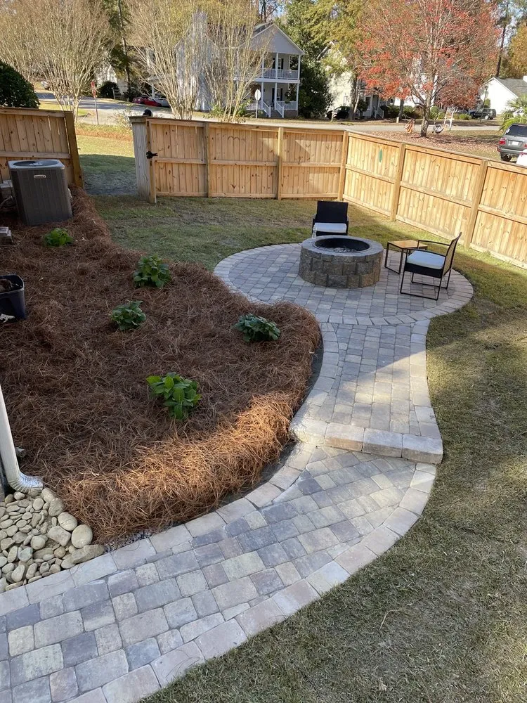 Expert garden landscaping for residential properties in Lexington, SC by Mossy Stone Landscaping