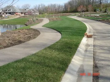 Professional landscape installation in Brookville, IN - Moster Turf
