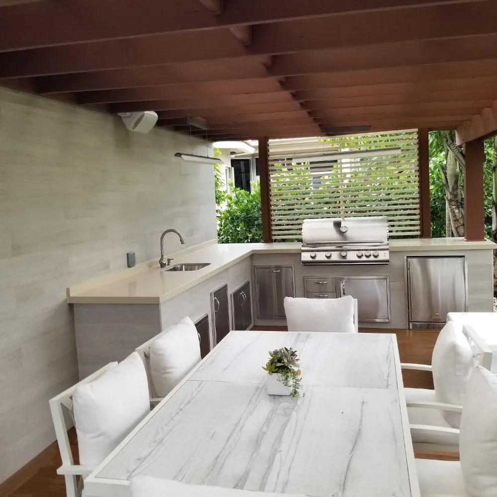 Trusted yard maintenance with custom design in Weston, FL by Mota Design