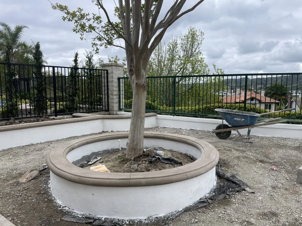 Custom landscape installation in Santa Ana, CA - Motas Builders & Landscapes