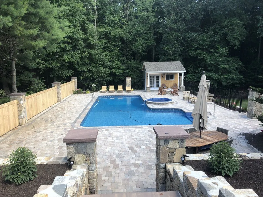 Expert outdoor landscaping in Coventry, RI by Mota's Construction