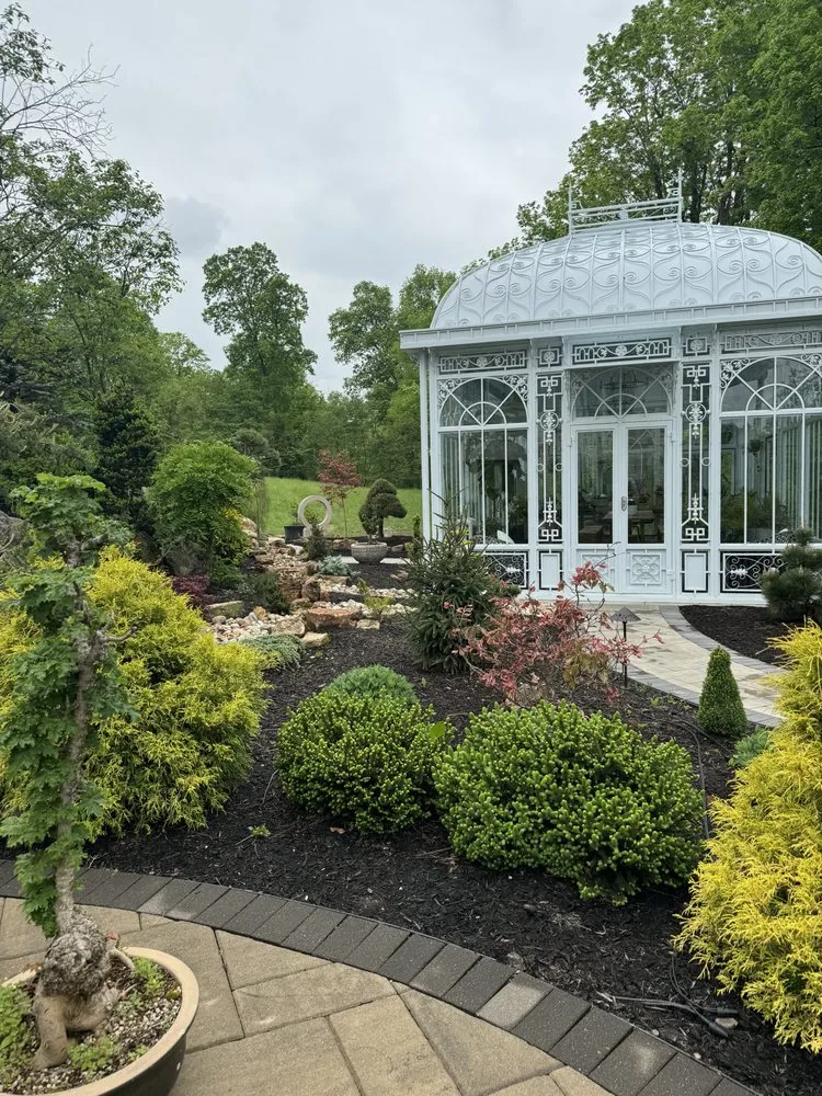 Professional landscape installation in Bloomington, IN by Mother Nature Landscaping