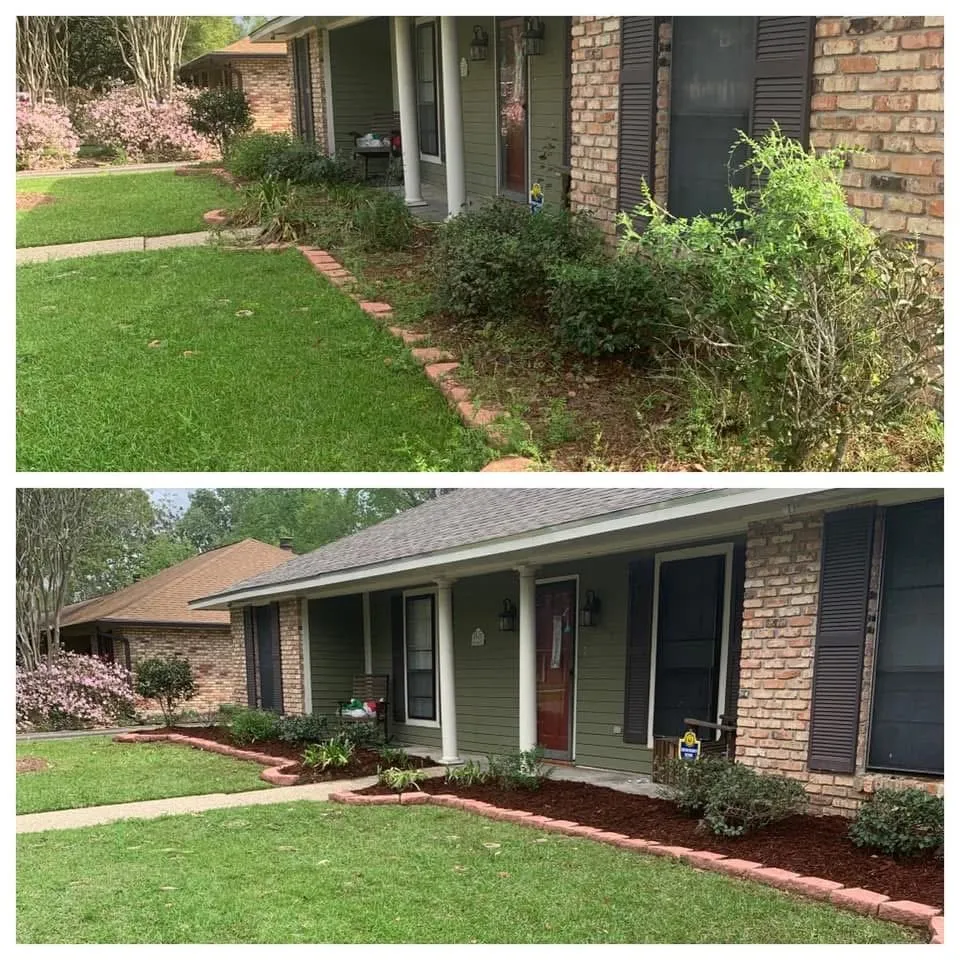Affordable yard cleanup service for year-round maintenance in Baker, LA by Moton Lawn Care