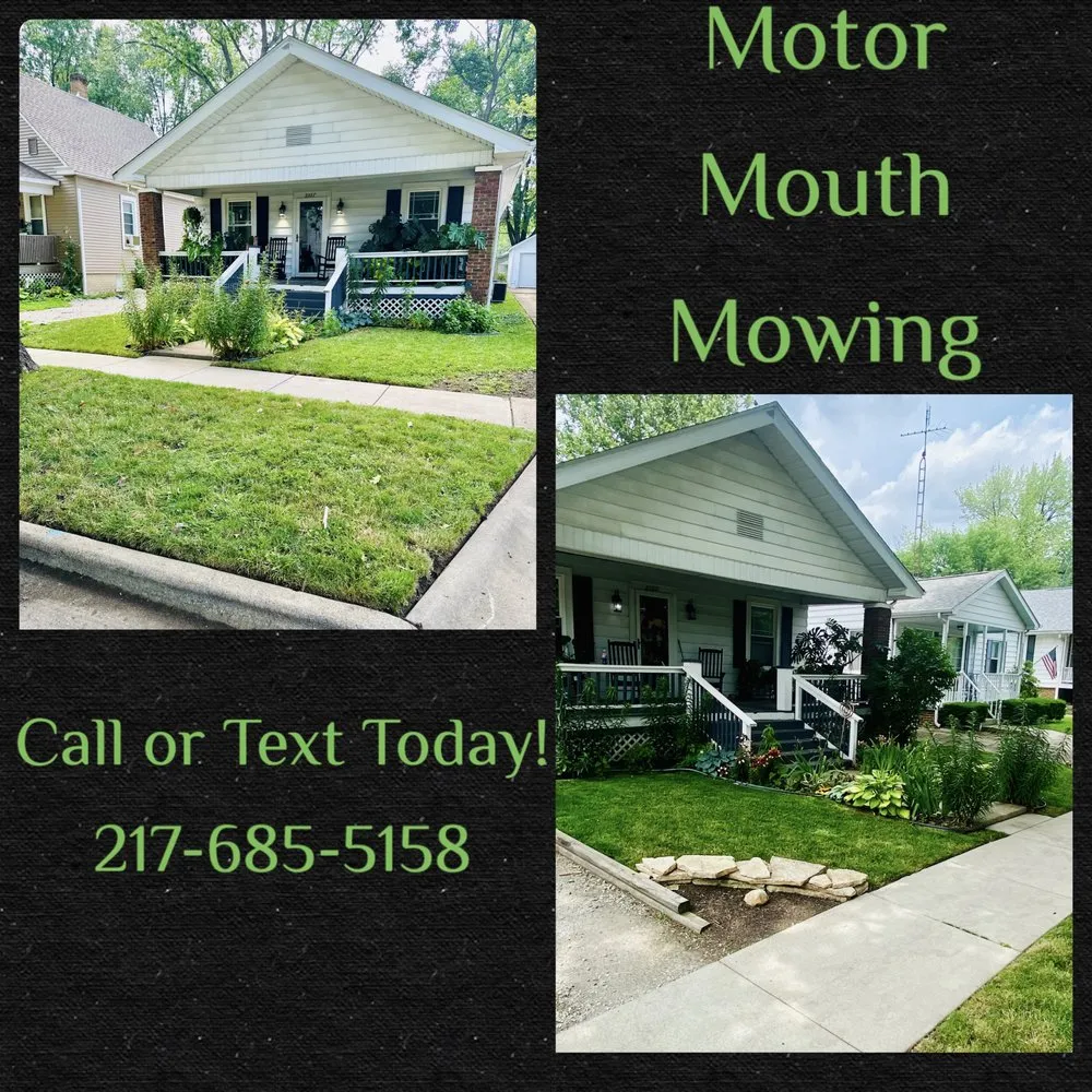 Trusted landscape design in Springfield, IL - Motor Mouth Mowing
