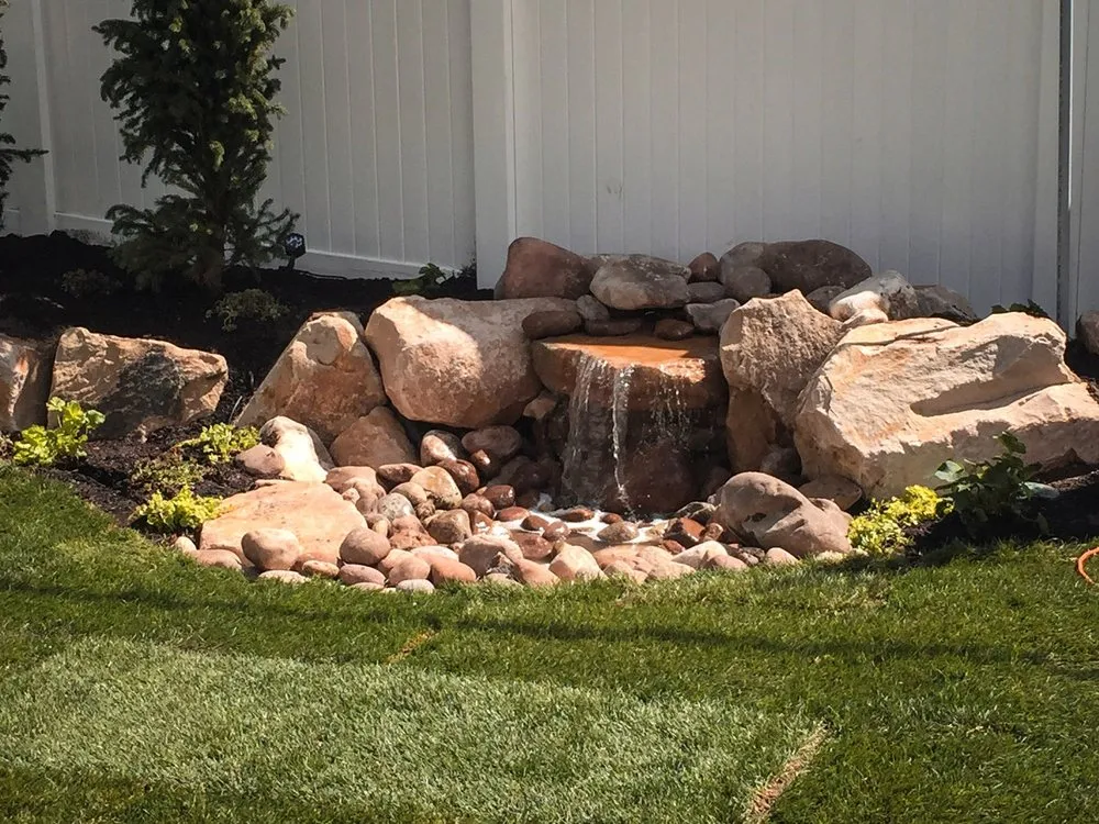Affordable landscape installation for residential properties in Sandy, UT by Mott's Landscaping and Maintenance