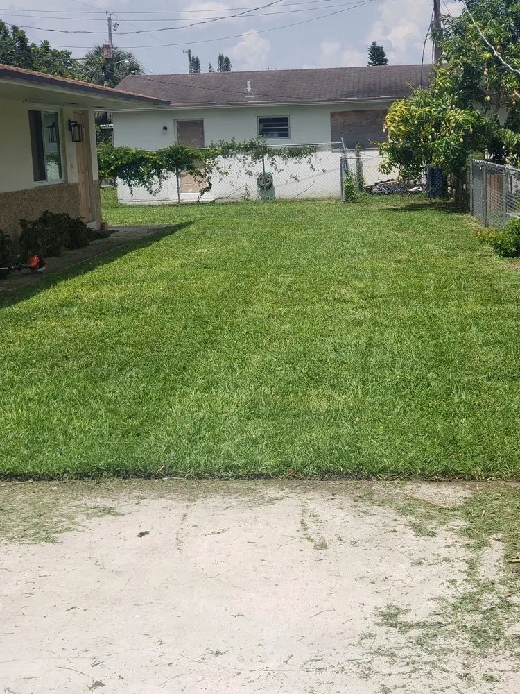 Expert outdoor landscaping in Pompano Beach, FL by Mott's Landscaping and Tree service