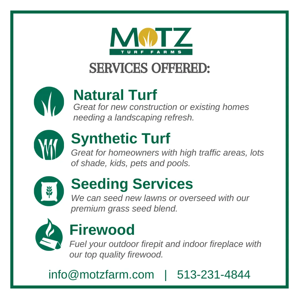 Reliable landscaping services experts serving Cincinnati, OH - Motz Turf Farms