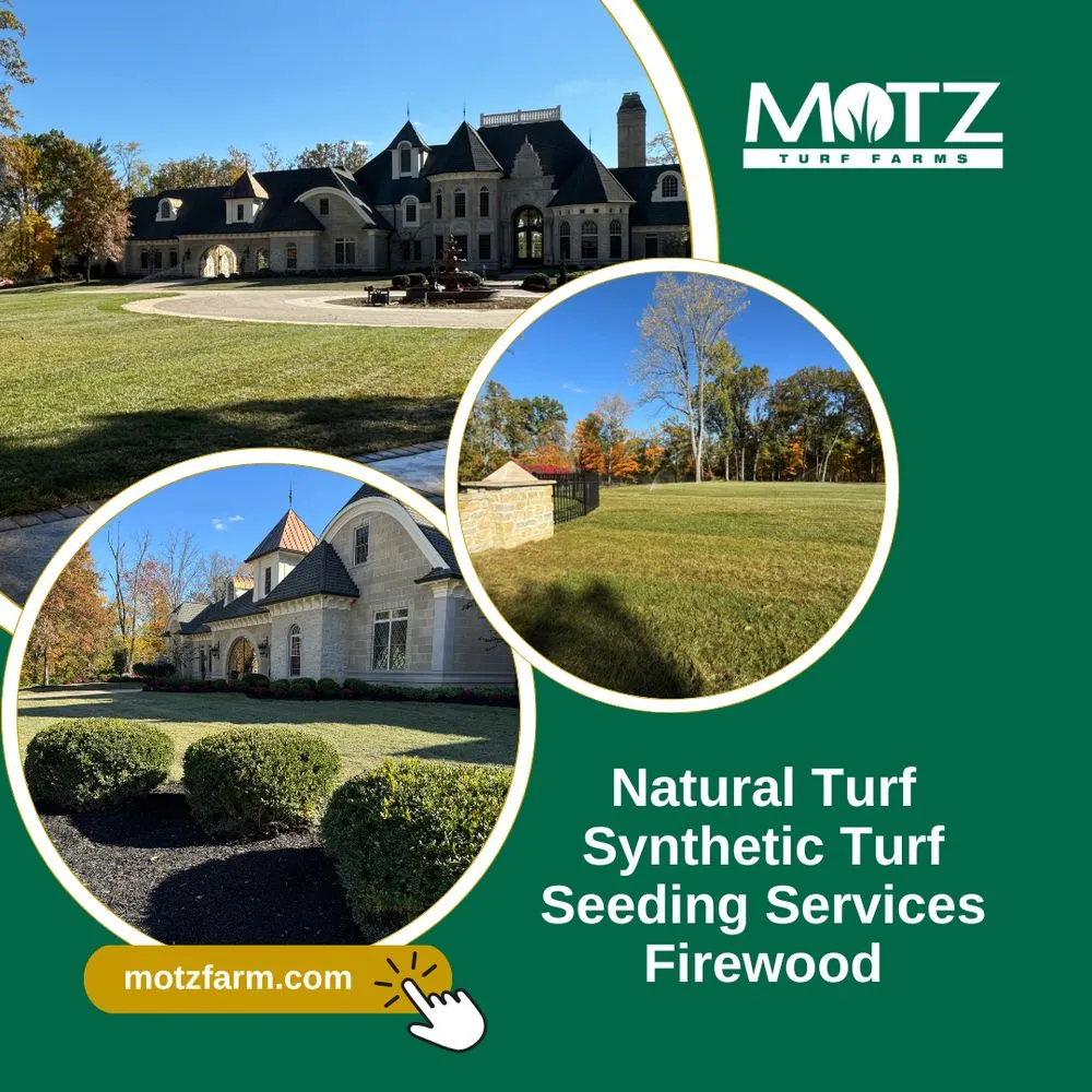 Custom residential landscaping in Cincinnati, OH by Motz Turf Farms