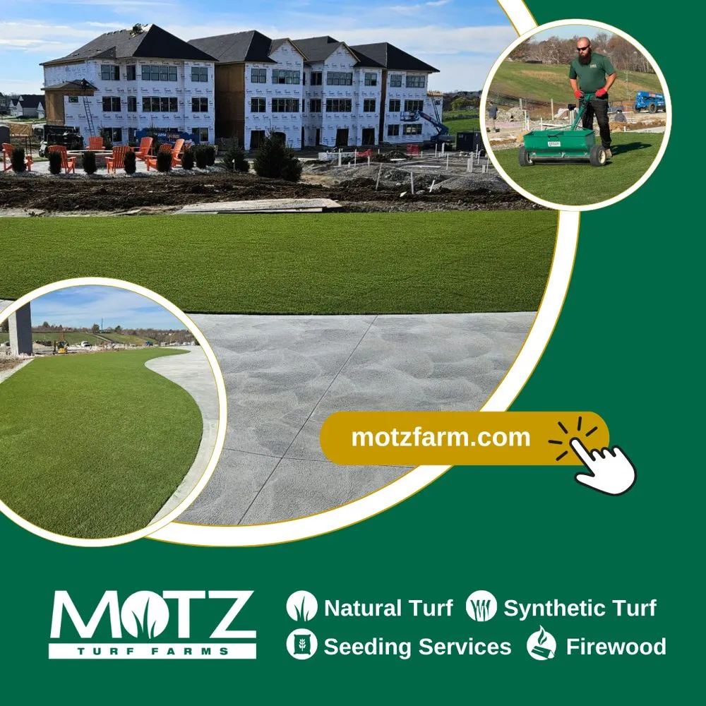 Top-rated landscape design in Cincinnati, OH by Motz Turf Farms